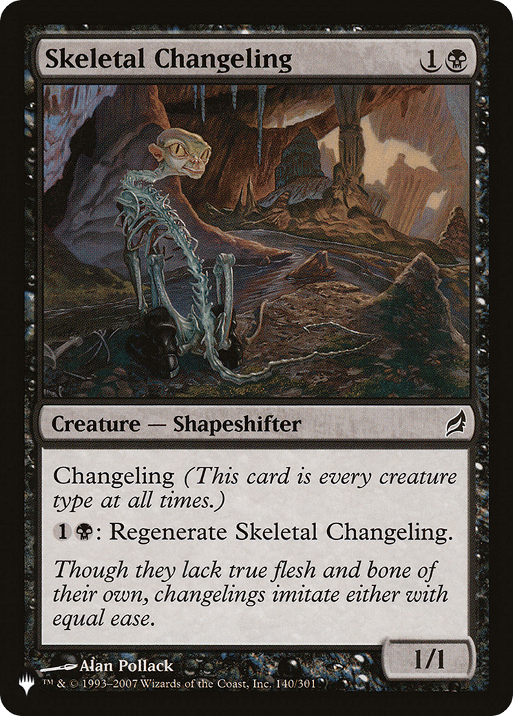 Skeletal Changeling [The List] MTG Single Magic: The Gathering  | Multizone: Comics And Games