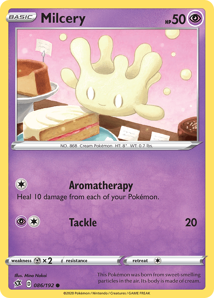 Milcery (086/192) [Sword & Shield: Rebel Clash] Pokemon Single Pokémon  | Multizone: Comics And Games