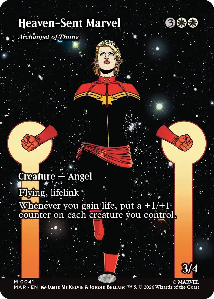 Heaven-Sent Marvel - Archangel of Thune (Borderless) [Marvel Universe: Eternal-Legal] | Multizone: Comics And Games