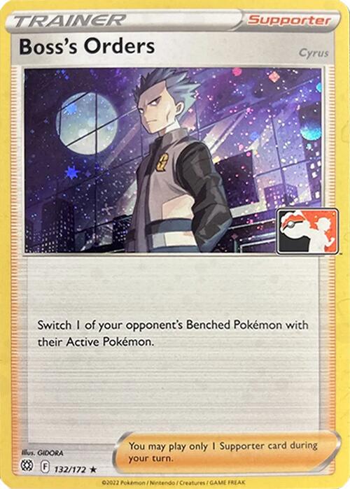 Boss's Orders [Cyrus] - 132/172 (Cosmos Holo) [Prize Pack Series Three] | Multizone: Comics And Games