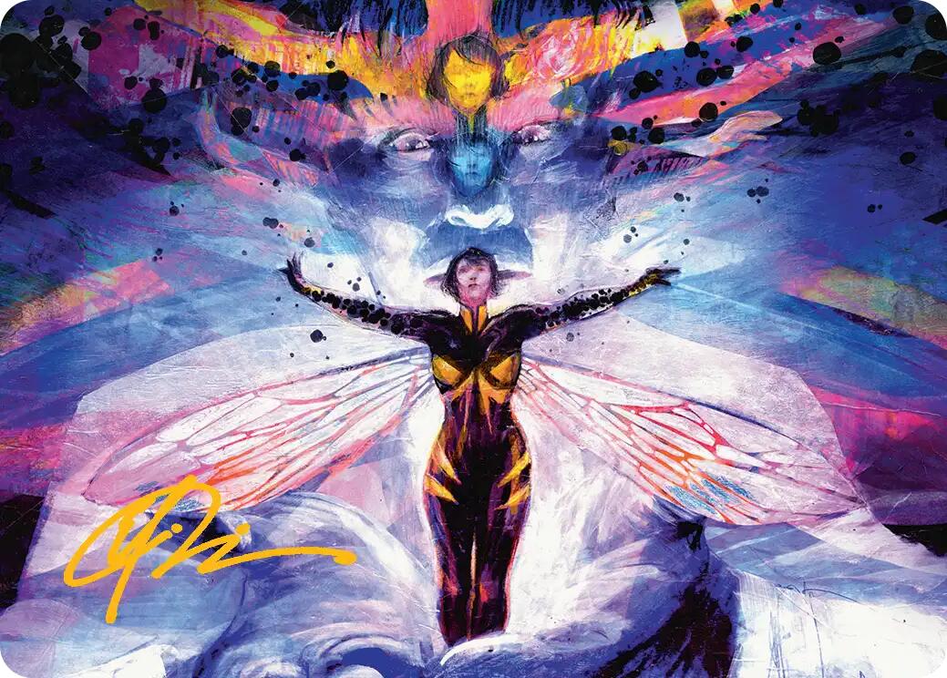 Pym Particles Art Card (Gold-Stamped Signature) [Marvel Super Heroes Art Series] | Multizone: Comics And Games