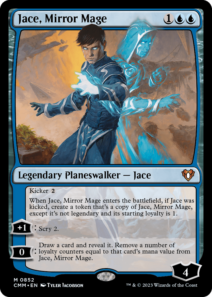 Jace, Mirror Mage [Commander Masters] MTG Single Magic: The Gathering  | Multizone: Comics And Games