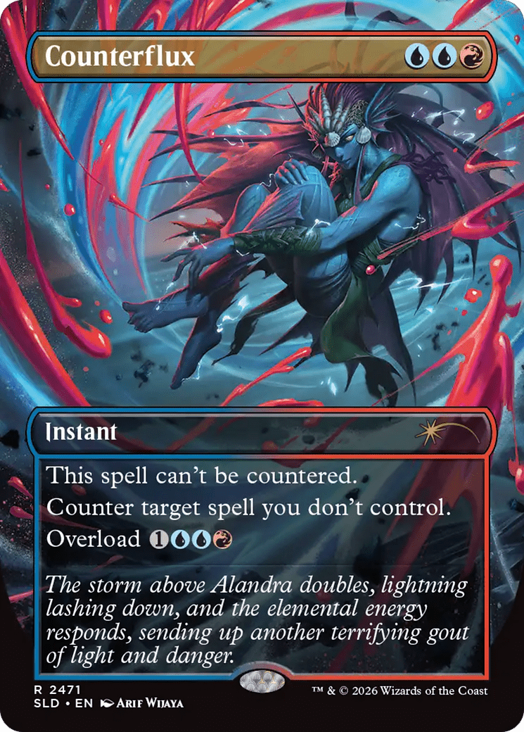Counterflux (2471) [Secret Lair Drop Series] MTG Single Magic: The Gathering  | Multizone: Comics And Games