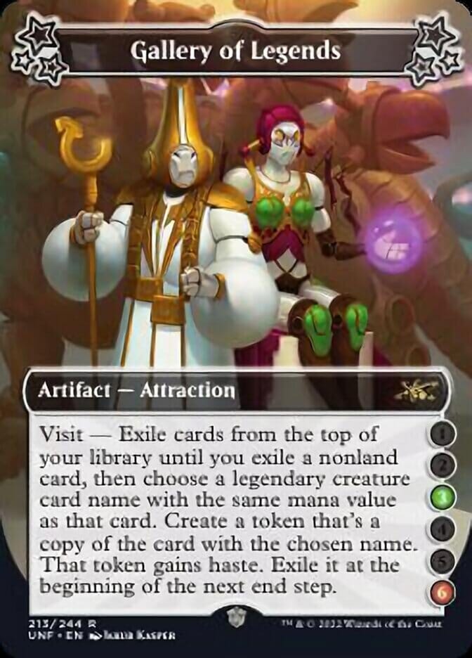 Gallery of Legends (3-6) [Unfinity] MTG Single Magic: The Gathering  | Multizone: Comics And Games
