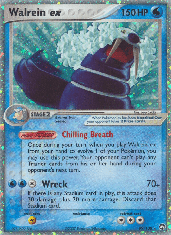 Walrein ex (99/108) [EX: Power Keepers] Pokemon Single Pokémon  | Multizone: Comics And Games