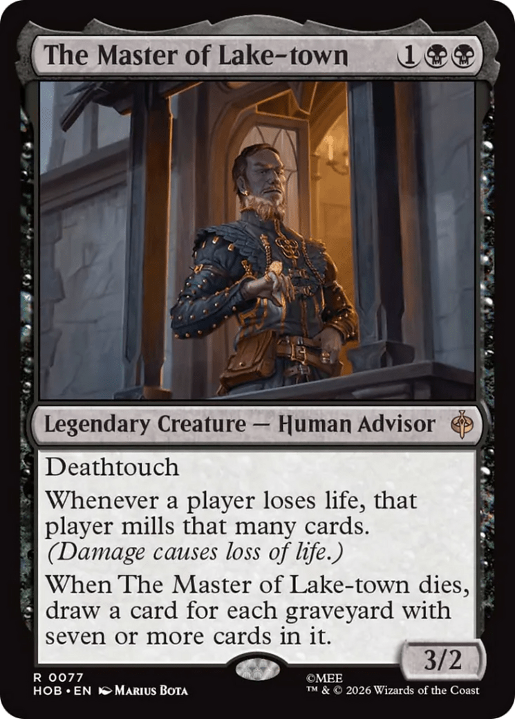 The Master of Lake-town [The Hobbit] MTG Single Magic: The Gathering  | Multizone: Comics And Games