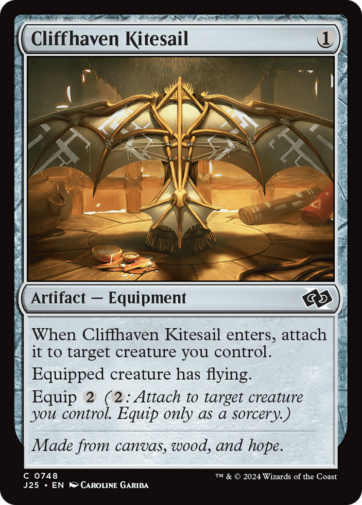 Cliffhaven Kitesail [Foundations Jumpstart] MTG Single Magic: The Gathering  | Multizone: Comics And Games