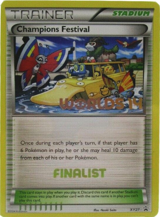 Champions Festival (XY27) (2014 Finalist) [XY: Black Star Promos] Pokemon Single Pokémon  | Multizone: Comics And Games