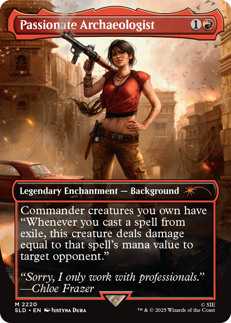 MTG SECRET LAIR PLAYSTATION SUPER DROP UNCHARTED: SAGA OF THIEVES REGULAR (10/120) Cards Magic: The Gathering  | Multizone: Comics And Games