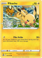 Pikachu (049/195) (Holiday Calendar) [Sword & Shield: Silver Tempest] Pokemon Single Pokémon  | Multizone: Comics And Games