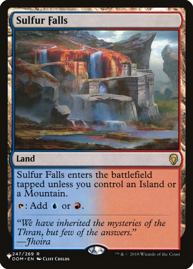 Sulfur Falls [Secret Lair: Heads I Win, Tails You Lose] MTG Single Magic: The Gathering  | Multizone: Comics And Games