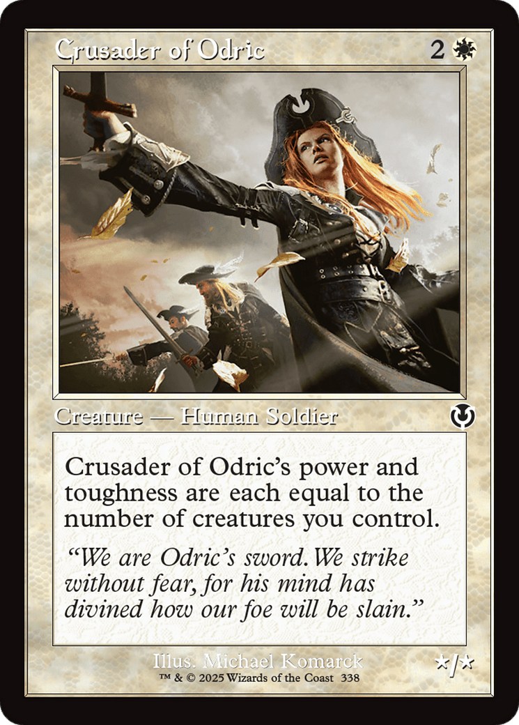 Crusader of Odric (Retro Frame) [Innistrad Remastered] MTG Single Magic: The Gathering  | Multizone: Comics And Games