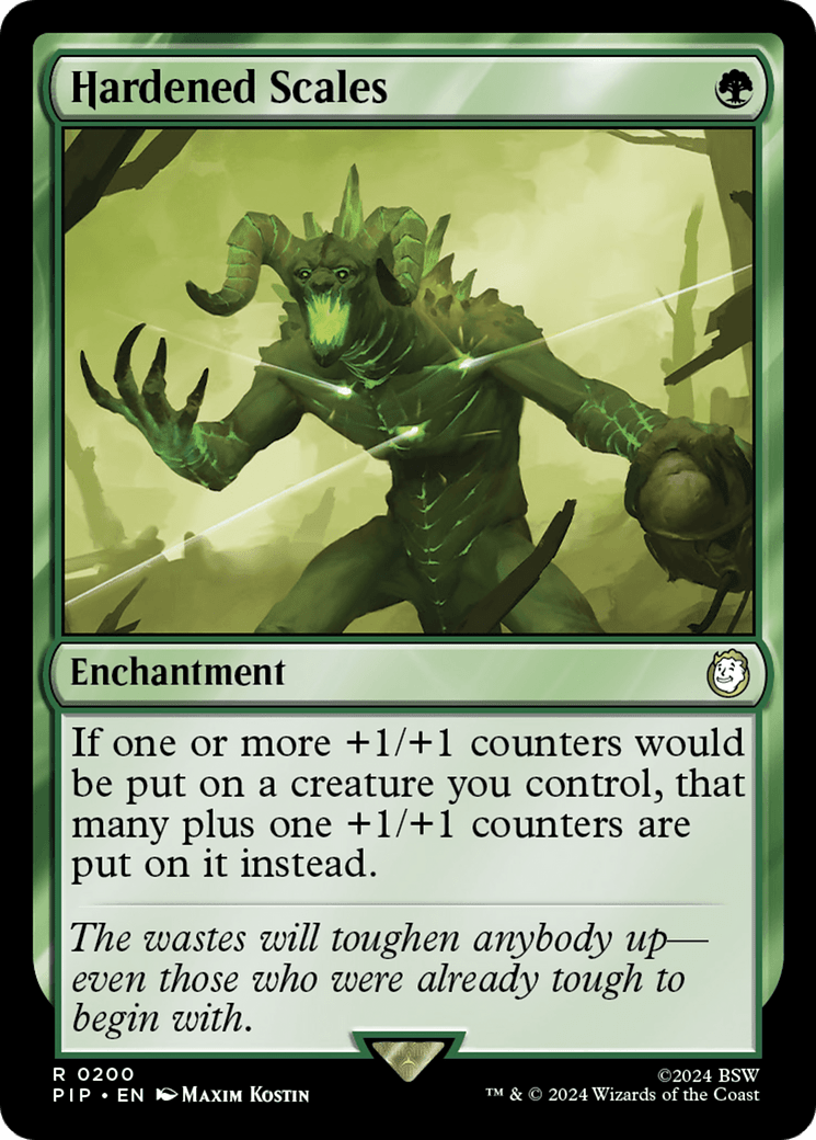 Hardened Scales [Fallout] MTG Single Magic: The Gathering  | Multizone: Comics And Games