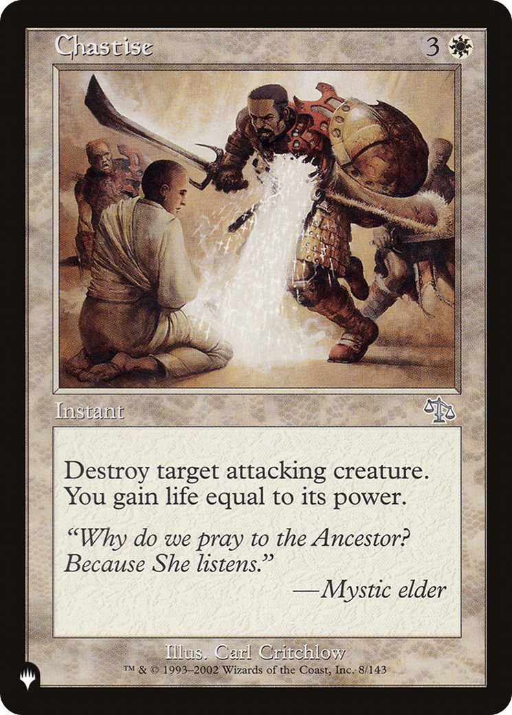 Chastise [The List] MTG Single Magic: The Gathering  | Multizone: Comics And Games