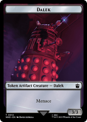 Alien Angel // Dalek Double-Sided Token [Doctor Who Tokens] MTG Single Magic: The Gathering  | Multizone: Comics And Games