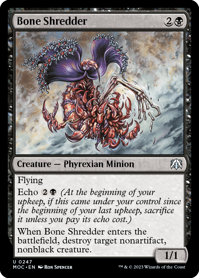 Bone Shredder [March of the Machine Commander] MTG Single Magic: The Gathering  | Multizone: Comics And Games