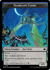 Squirrel // Starscape Cleric Double-Sided Token [Bloomburrow Tokens] MTG Single Magic: The Gathering  | Multizone: Comics And Games