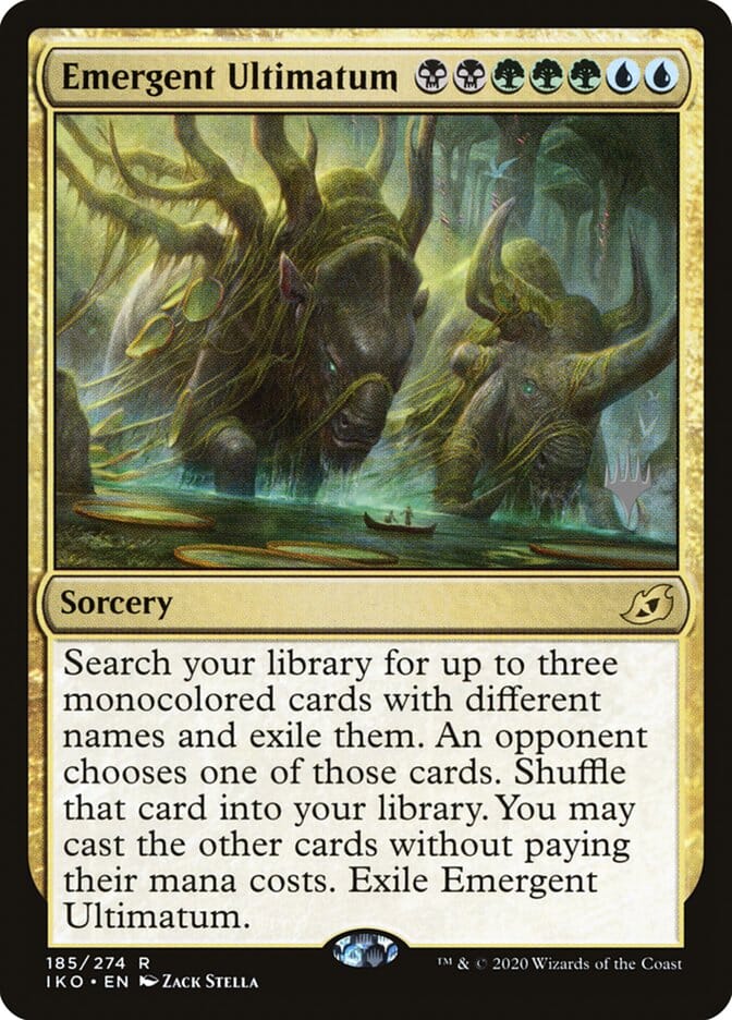 Emergent Ultimatum (Promo Pack) [Ikoria: Lair of Behemoths Promos] MTG Single Magic: The Gathering  | Multizone: Comics And Games