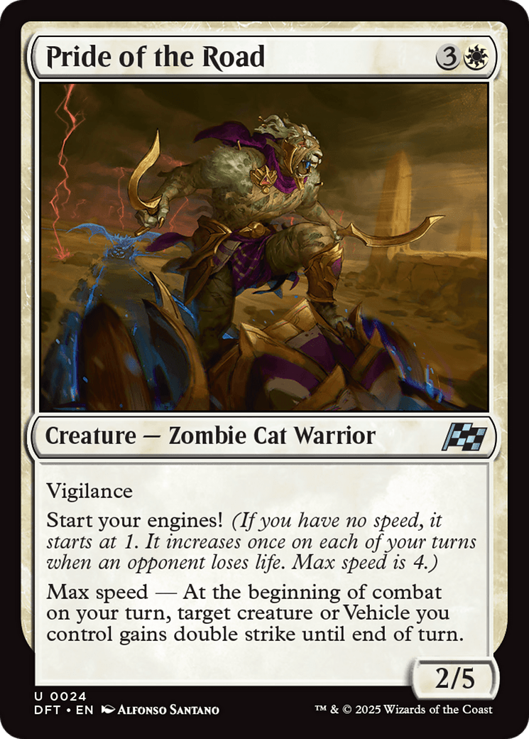 Pride of the Road [Aetherdrift] MTG Single Magic: The Gathering  | Multizone: Comics And Games
