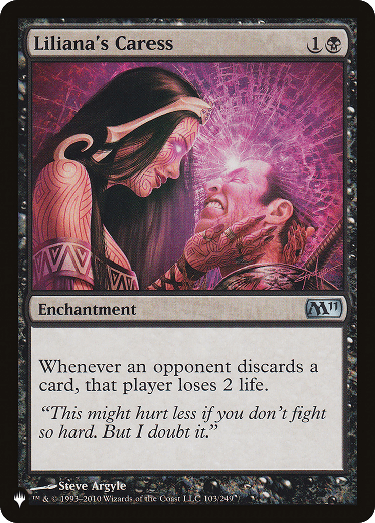 Liliana's Caress [The List] MTG Single Magic: The Gathering  | Multizone: Comics And Games