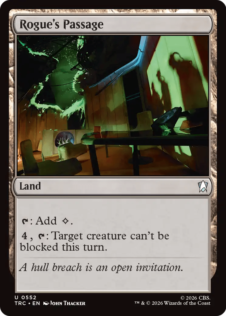 Rogue's Passage [Star Trek Commander] MTG Single Magic: The Gathering  | Multizone: Comics And Games
