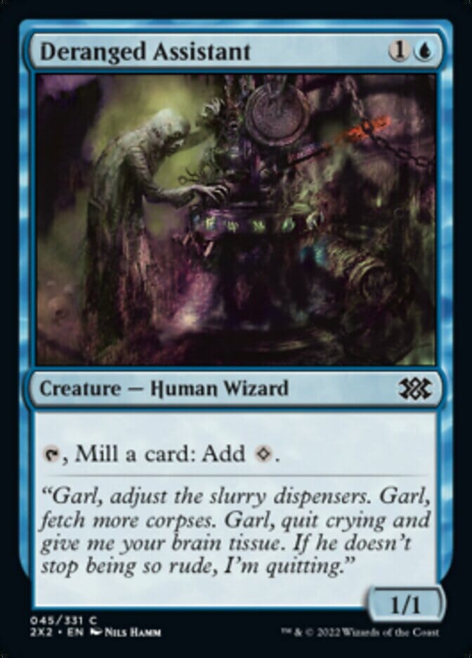 Deranged Assistant [Double Masters 2022] MTG Single Magic: The Gathering  | Multizone: Comics And Games