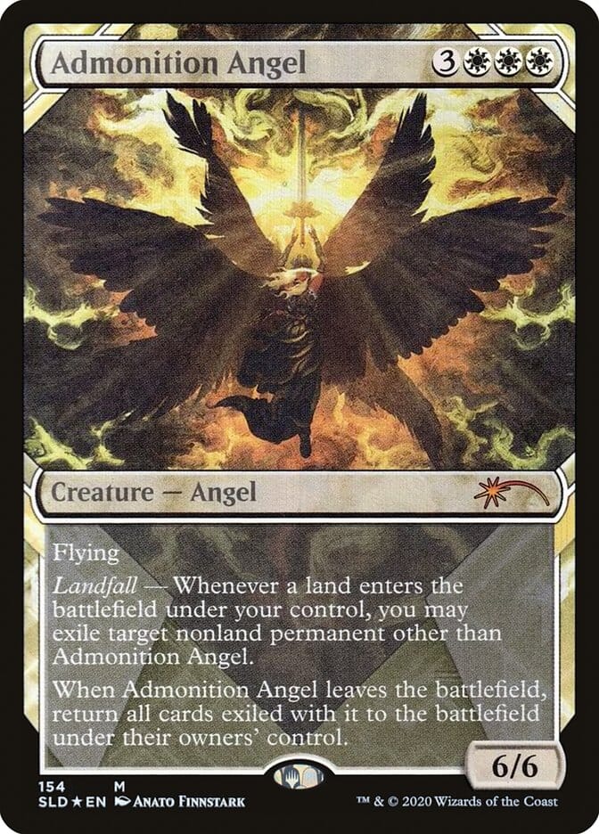Admonition Angel [Secret Lair Drop Series] MTG Single Magic: The Gathering  | Multizone: Comics And Games