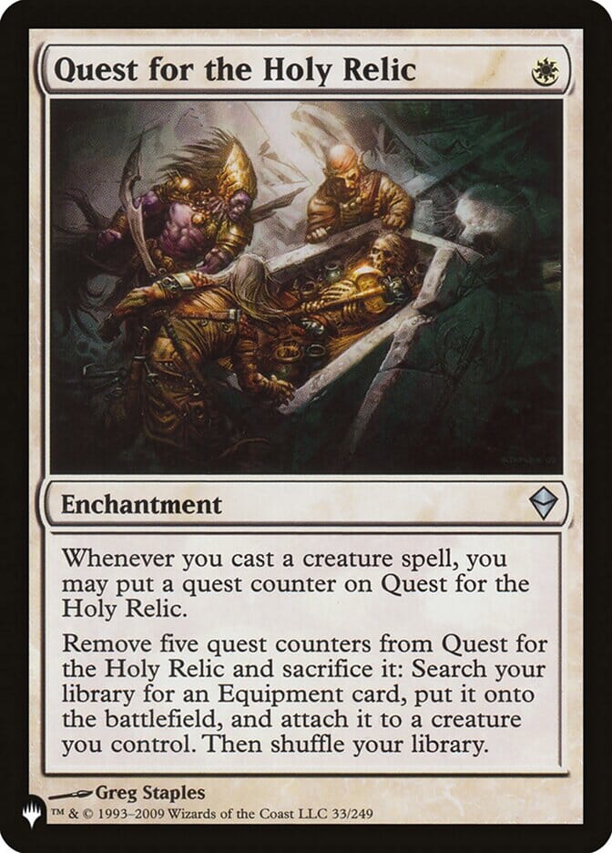 Quest for the Holy Relic [The List] MTG Single Magic: The Gathering  | Multizone: Comics And Games