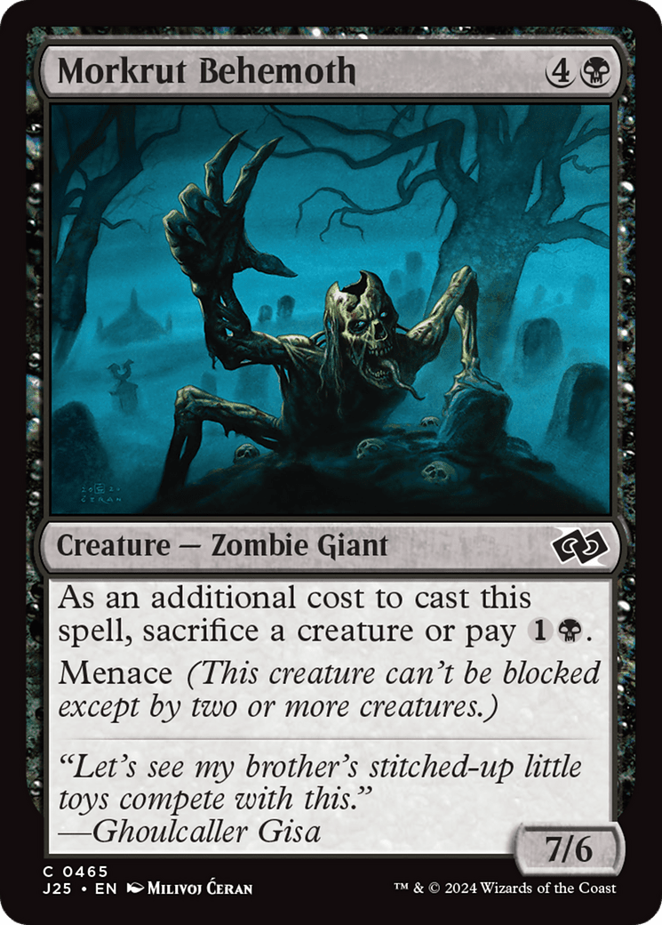 Morkrut Behemoth [Foundations Jumpstart] MTG Single Magic: The Gathering  | Multizone: Comics And Games