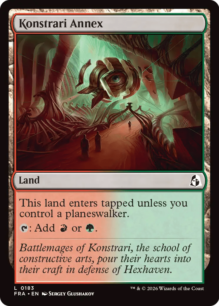 Konstrari Annex [Reality Fracture] MTG Single Magic: The Gathering  | Multizone: Comics And Games