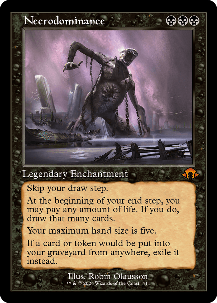 Necrodominance (Retro) [Modern Horizons 3] MTG Single Magic: The Gathering  | Multizone: Comics And Games