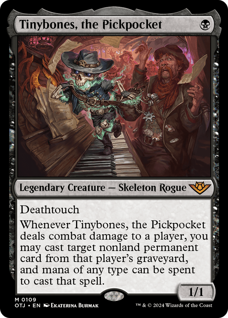 Tinybones, the Pickpocket [Outlaws of Thunder Junction] MTG Single Magic: The Gathering  | Multizone: Comics And Games