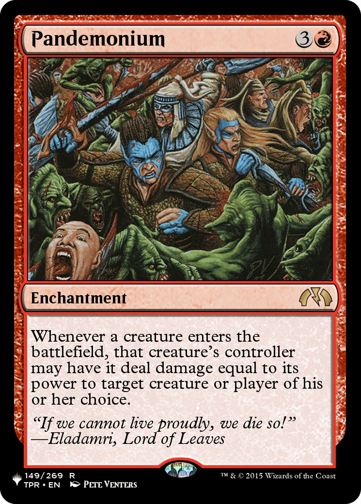 Pandemonium (TPR) [The List] MTG Single Magic: The Gathering  | Multizone: Comics And Games