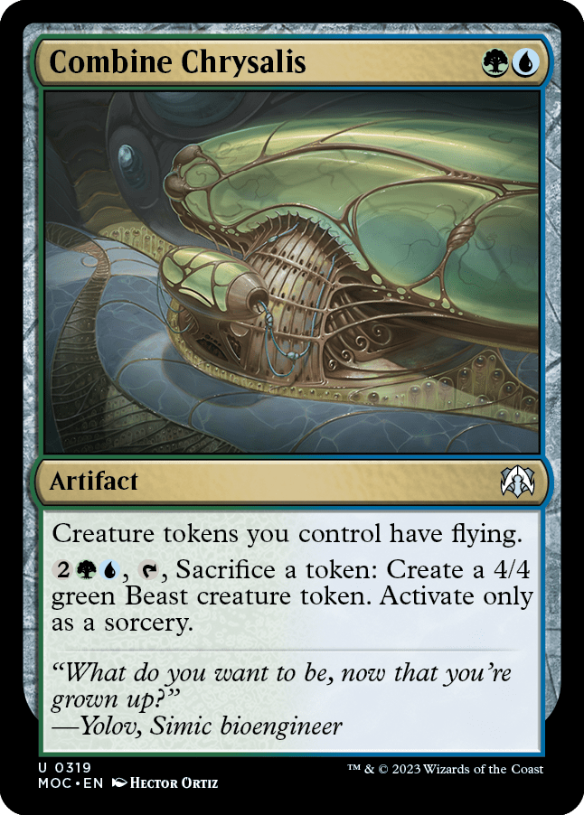 Combine Chrysalis [March of the Machine Commander] MTG Single Magic: The Gathering  | Multizone: Comics And Games