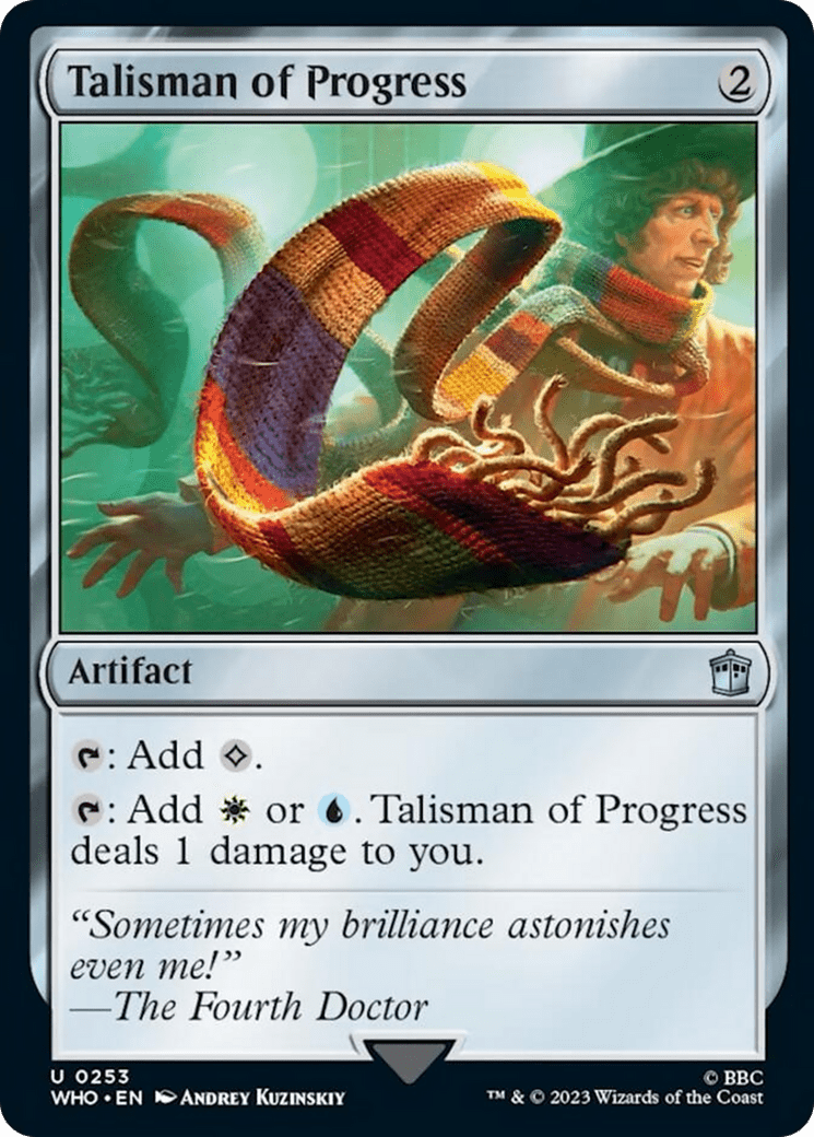 Talisman of Progress [Doctor Who] MTG Single Magic: The Gathering  | Multizone: Comics And Games