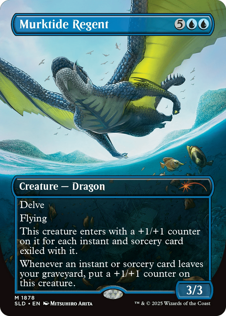 Murktide Regent [Secret Lair Drop Series] MTG Single Magic: The Gathering  | Multizone: Comics And Games