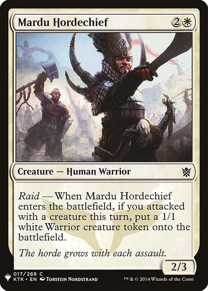 Mardu Hordechief [Mystery Booster] MTG Single Magic: The Gathering  | Multizone: Comics And Games