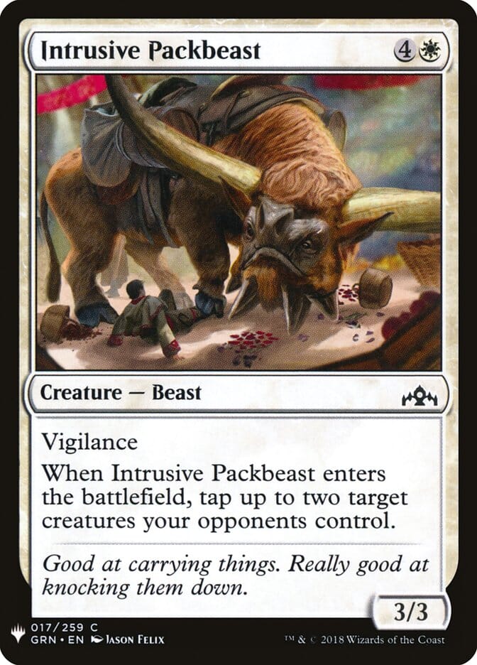 Intrusive Packbeast [Mystery Booster] MTG Single Magic: The Gathering  | Multizone: Comics And Games