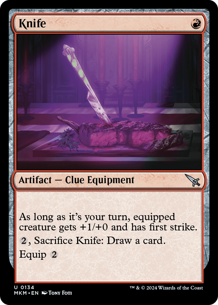 Knife [Murders at Karlov Manor] MTG Single Magic: The Gathering  | Multizone: Comics And Games