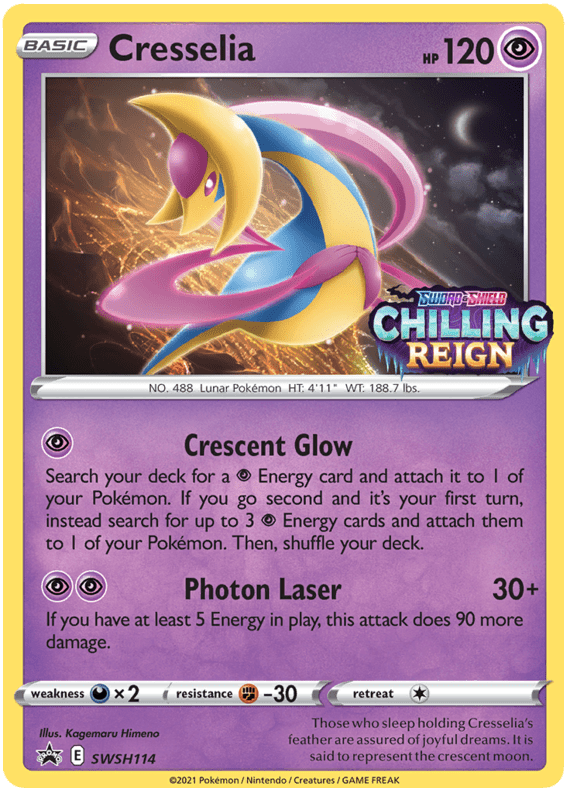 Cresselia (SWSH114) [Sword & Shield: Black Star Promos] Pokemon Single Pokémon  | Multizone: Comics And Games