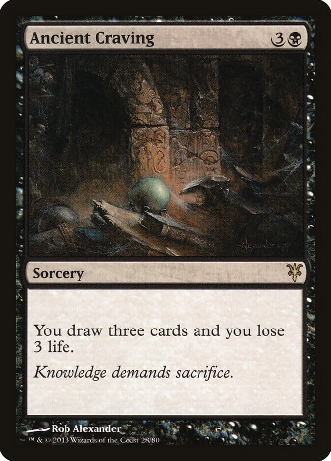 Ancient Craving [Duel Decks: Sorin vs. Tibalt] MTG Single Magic: The Gathering  | Multizone: Comics And Games