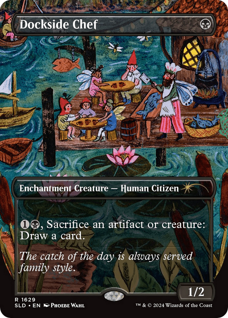 Dockside Chef (Rainbow Foil) [Secret Lair Drop Series] MTG Single Magic: The Gathering  | Multizone: Comics And Games