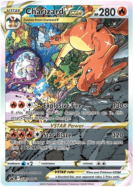 Charizard VSTAR (SWSH262) [Sword & Shield: Black Star Promos] Pokemon Single Pokémon  | Multizone: Comics And Games