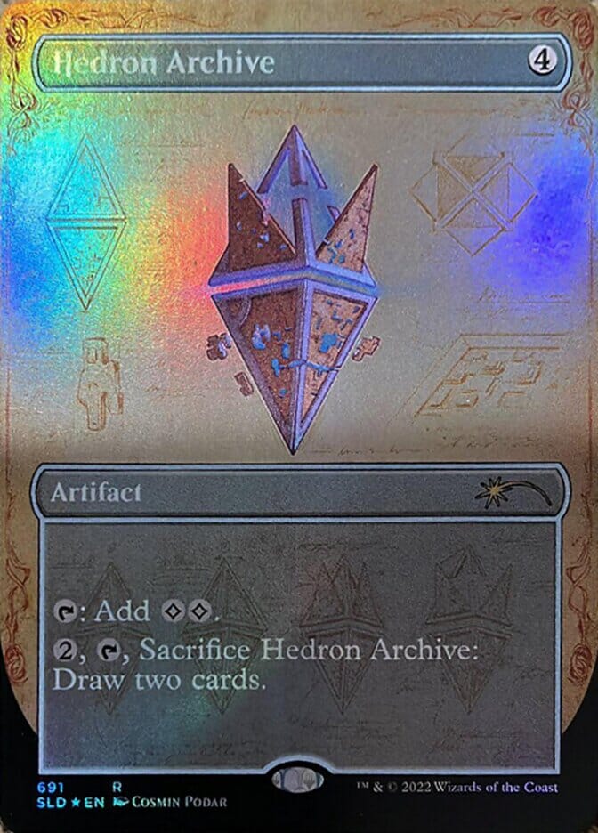 Hedron Archive (Blueprint) [Secret Lair Drop Promos] MTG Single Magic: The Gathering  | Multizone: Comics And Games