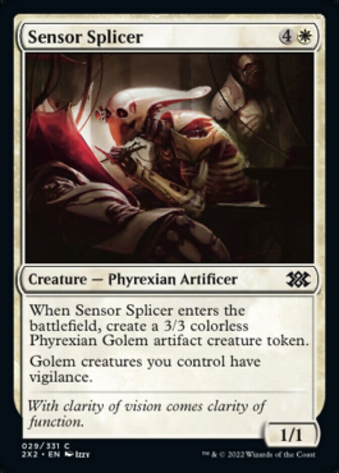Sensor Splicer [Double Masters 2022] MTG Single Magic: The Gathering  | Multizone: Comics And Games