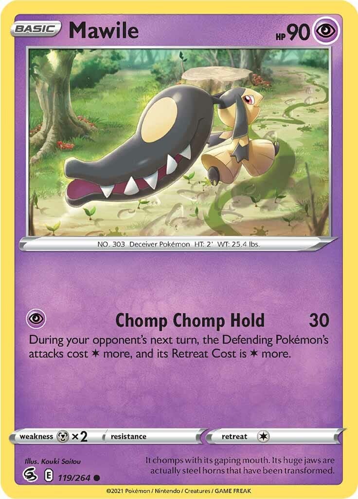 Mawile (119/264) [Sword & Shield: Fusion Strike] Pokemon Single Pokémon  | Multizone: Comics And Games