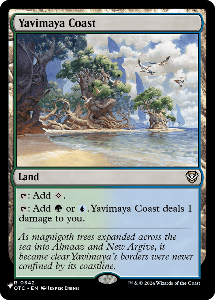 Yavimaya Coast (OTC) [The List] MTG Single Magic: The Gathering  | Multizone: Comics And Games
