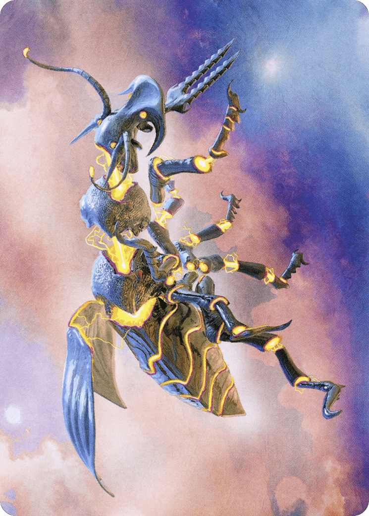 Zabaz, the Glimmerwasp Art Card [Modern Horizons 2 Art Series] MTG Single Magic: The Gathering  | Multizone: Comics And Games