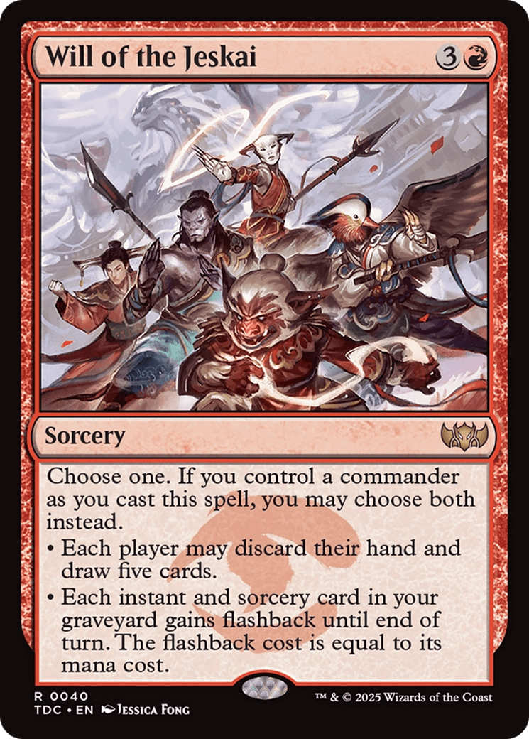 Will of the Jeskai [Tarkir: Dragonstorm Commander] MTG Single Magic: The Gathering  | Multizone: Comics And Games