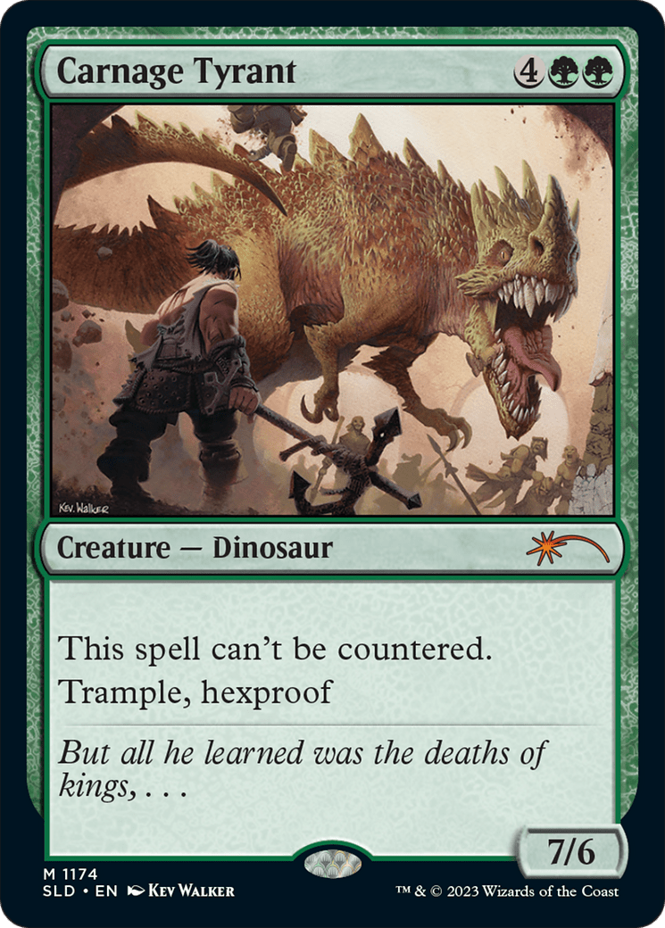 Carnage Tyrant [Secret Lair Drop Series] MTG Single Magic: The Gathering  | Multizone: Comics And Games